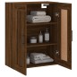 vidaXL Mobile a Parete Rovere Marrone 69,5x34x90 cm Legno Multistrato vidaXL Mobile a Parete Rovere Marrone 69,5x34x90 cm Legno Multistrato