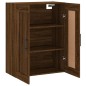 vidaXL Mobile a Parete Rovere Marrone 69,5x34x90 cm Legno Multistrato vidaXL Mobile a Parete Rovere Marrone 69,5x34x90 cm Legno Multistrato