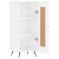 vidaXL Credenza Bianco Lucido 34,5x34x90 cm in Legno Multistrato vidaXL Credenza Bianco Lucido 34,5x34x90 cm in Legno Multistrato