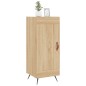 vidaXL Credenza Rovere Sonoma 34,5x34x90 cm in Legno Multistrato vidaXL Credenza Rovere Sonoma 34,5x34x90 cm in Legno Multistrato