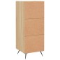vidaXL Credenza Rovere Sonoma 34,5x34x90 cm in Legno Multistrato vidaXL Credenza Rovere Sonoma 34,5x34x90 cm in Legno Multistrato