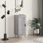 vidaXL Credenza Grigio Sonoma 34,5x34x90 cm in Legno Multistrato vidaXL Credenza Grigio Sonoma 34,5x34x90 cm in Legno Multistrato