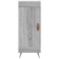 vidaXL Credenza Grigio Sonoma 34,5x34x90 cm in Legno Multistrato vidaXL Credenza Grigio Sonoma 34,5x34x90 cm in Legno Multistrato