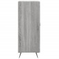 vidaXL Credenza Grigio Sonoma 34,5x34x90 cm in Legno Multistrato vidaXL Credenza Grigio Sonoma 34,5x34x90 cm in Legno Multistrato