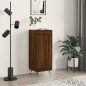 vidaXL Credenza Rovere Marrone 34,5x34x90 cm in Legno Multistrato vidaXL Credenza Rovere Marrone 34,5x34x90 cm in Legno Multistrato