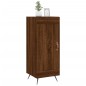 vidaXL Credenza Rovere Marrone 34,5x34x90 cm in Legno Multistrato vidaXL Credenza Rovere Marrone 34,5x34x90 cm in Legno Multistrato