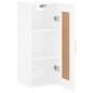 vidaXL Armadietto a Muro Bianco 34,5x34x90 cm in Legno Multistrato vidaXL Armadietto a Muro Bianco 34,5x34x90 cm in Legno Multistrato