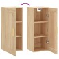 vidaXL Armadietto a Muro Rovere Sonoma 34,5x34x90 cm Legno Multistrato vidaXL Armadietto a Muro Rovere Sonoma 34,5x34x90 cm Legno Multistrato