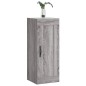 vidaXL Mobile a Parete Grigio Sonoma 34,5x34x90 cm Legno Multistrato vidaXL Mobile a Parete Grigio Sonoma 34,5x34x90 cm Legno Multistrato