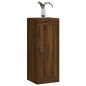 vidaXL Mobile a Parete Rovere Marrone 34,5x34x90 cm Legno Multistrato vidaXL Mobile a Parete Rovere Marrone 34,5x34x90 cm Legno Multistrato