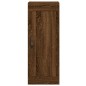 vidaXL Mobile a Parete Rovere Marrone 34,5x34x90 cm Legno Multistrato vidaXL Mobile a Parete Rovere Marrone 34,5x34x90 cm Legno Multistrato
