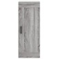 vidaXL Mobile a Parete Grigio Sonoma 34,5x34x90 cm Legno Multistrato vidaXL Mobile a Parete Grigio Sonoma 34,5x34x90 cm Legno Multistrato