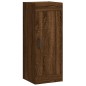 vidaXL Mobile a Parete Rovere Marrone 34,5x34x90 cm Legno Multistrato vidaXL Mobile a Parete Rovere Marrone 34,5x34x90 cm Legno Multistrato