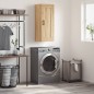 vidaXL Mobile a Parete Rovere Sonoma 34,5x34x90 cm Legno Multistrato vidaXL Mobile a Parete Rovere Sonoma 34,5x34x90 cm Legno Multistrato