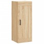 vidaXL Mobile a Parete Rovere Sonoma 34,5x34x90 cm Legno Multistrato vidaXL Mobile a Parete Rovere Sonoma 34,5x34x90 cm Legno Multistrato