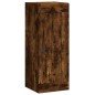 vidaXL Mobile a Parete Rovere Fumo 34,5x34x90 cm in Legno Multistrato vidaXL Mobile a Parete Rovere Fumo 34,5x34x90 cm in Legno Multistrato