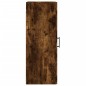 vidaXL Mobile a Parete Rovere Fumo 34,5x34x90 cm in Legno Multistrato vidaXL Mobile a Parete Rovere Fumo 34,5x34x90 cm in Legno Multistrato