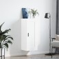 vidaXL Armadietto a Muro Bianco 34,5x34x90 cm in Legno Multistrato vidaXL Armadietto a Muro Bianco 34,5x34x90 cm in Legno Multistrato