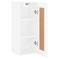vidaXL Armadietto a Muro Bianco 34,5x34x90 cm in Legno Multistrato vidaXL Armadietto a Muro Bianco 34,5x34x90 cm in Legno Multistrato
