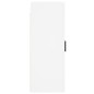 vidaXL Armadietto a Muro Bianco 34,5x34x90 cm in Legno Multistrato vidaXL Armadietto a Muro Bianco 34,5x34x90 cm in Legno Multistrato