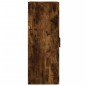 vidaXL Mobile a Parete Rovere Fumo 34,5x34x90 cm in Legno Multistrato vidaXL Mobile a Parete Rovere Fumo 34,5x34x90 cm in Legno Multistrato