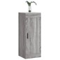 vidaXL Mobile a Parete Grigio Sonoma 34,5x34x90 cm Legno Multistrato vidaXL Mobile a Parete Grigio Sonoma 34,5x34x90 cm Legno Multistrato