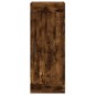 vidaXL Mobile a Parete Rovere Fumo 34,5x34x90 cm in Legno Multistrato vidaXL Mobile a Parete Rovere Fumo 34,5x34x90 cm in Legno Multistrato
