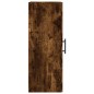 vidaXL Mobile a Parete Rovere Fumo 34,5x34x90 cm in Legno Multistrato vidaXL Mobile a Parete Rovere Fumo 34,5x34x90 cm in Legno Multistrato