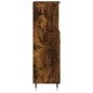 vidaXL Armadietto Bagno Rovere Fumo 30x30x100 cm in Legno Multistrato vidaXL Armadietto Bagno Rovere Fumo 30x30x100 cm in Legno Multistrato