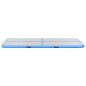 Tappetino Ginnastica Gonfiabile con Pompa 600x100x10 cm PVC Blu Tappetino Ginnastica Gonfiabile con Pompa 600x100x10 cm PVC Blu