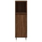 vidaXL Armadietto Bagno Rovere Marrone 30x30x100 cm Legno Multistrato vidaXL Armadietto Bagno Rovere Marrone 30x30x100 cm Legno Multistrato