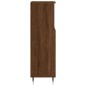 vidaXL Armadietto Bagno Rovere Marrone 30x30x100 cm Legno Multistrato vidaXL Armadietto Bagno Rovere Marrone 30x30x100 cm Legno Multistrato