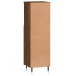 vidaXL Armadietto Bagno Rovere Marrone 30x30x100 cm Legno Multistrato vidaXL Armadietto Bagno Rovere Marrone 30x30x100 cm Legno Multistrato