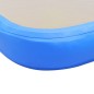 Tappetino Ginnastica Gonfiabile con Pompa 600x100x10 cm PVC Blu Tappetino Ginnastica Gonfiabile con Pompa 600x100x10 cm PVC Blu