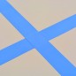 Tappetino Ginnastica Gonfiabile con Pompa 600x100x10 cm PVC Blu Tappetino Ginnastica Gonfiabile con Pompa 600x100x10 cm PVC Blu