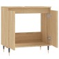 vidaXL Mobile da Bagno Rovere Sonoma 58x33x60 cm in Legno Multistrato vidaXL Mobile da Bagno Rovere Sonoma 58x33x60 cm in Legno Multistrato