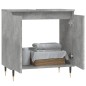 vidaXL Armadietto da Bagno Grigio Cemento 58x33x60cm Legno Multistrato vidaXL Armadietto da Bagno Grigio Cemento 58x33x60cm Legno Multistrato
