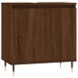vidaXL Armadietto Bagno Rovere Marrone 58x33x60cm in Legno Multistrato vidaXL Armadietto Bagno Rovere Marrone 58x33x60cm in Legno Multistrato
