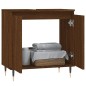 vidaXL Armadietto Bagno Rovere Marrone 58x33x60cm in Legno Multistrato vidaXL Armadietto Bagno Rovere Marrone 58x33x60cm in Legno Multistrato