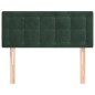vidaXL Testiera Verde Scuro 100x5x78/88 cm in Velluto vidaXL Testiera Verde Scuro 100x5x78/88 cm in Velluto