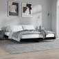 vidaXL Giroletto Nero 180x200 cm in Legno Multistrato vidaXL Giroletto Nero 180x200 cm in Legno Multistrato