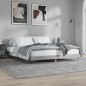 vidaXL Giroletto Grigio Sonoma 180x200 cm in Legno Multistrato vidaXL Giroletto Grigio Sonoma 180x200 cm in Legno Multistrato