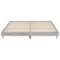 vidaXL Giroletto Grigio Sonoma 180x200 cm in Legno Multistrato vidaXL Giroletto Grigio Sonoma 180x200 cm in Legno Multistrato