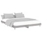 vidaXL Giroletto Grigio Sonoma 150x200 cm in Legno Multistrato vidaXL Giroletto Grigio Sonoma 150x200 cm in Legno Multistrato