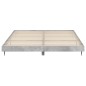vidaXL Giroletto Grigio Cemento 140x200 cm in Legno Multistrato