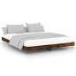 vidaXL Giroletto Rovere Fumo 140x200 cm in Legno Multistrato vidaXL Giroletto Rovere Fumo 140x200 cm in Legno Multistrato