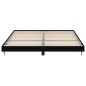 vidaXL Giroletto Nero 120x200 cm in Legno Multistrato vidaXL Giroletto Nero 120x200 cm in Legno Multistrato