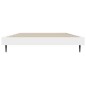 vidaXL Giroletto Bianco 100x200 cm in Legno Massello vidaXL Giroletto Bianco 100x200 cm in Legno Massello