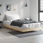 vidaXL Giroletto Rovere Sonoma 90x200 cm in Legno Multistrato
