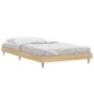 vidaXL Giroletto Rovere Sonoma 90x200 cm in Legno Multistrato